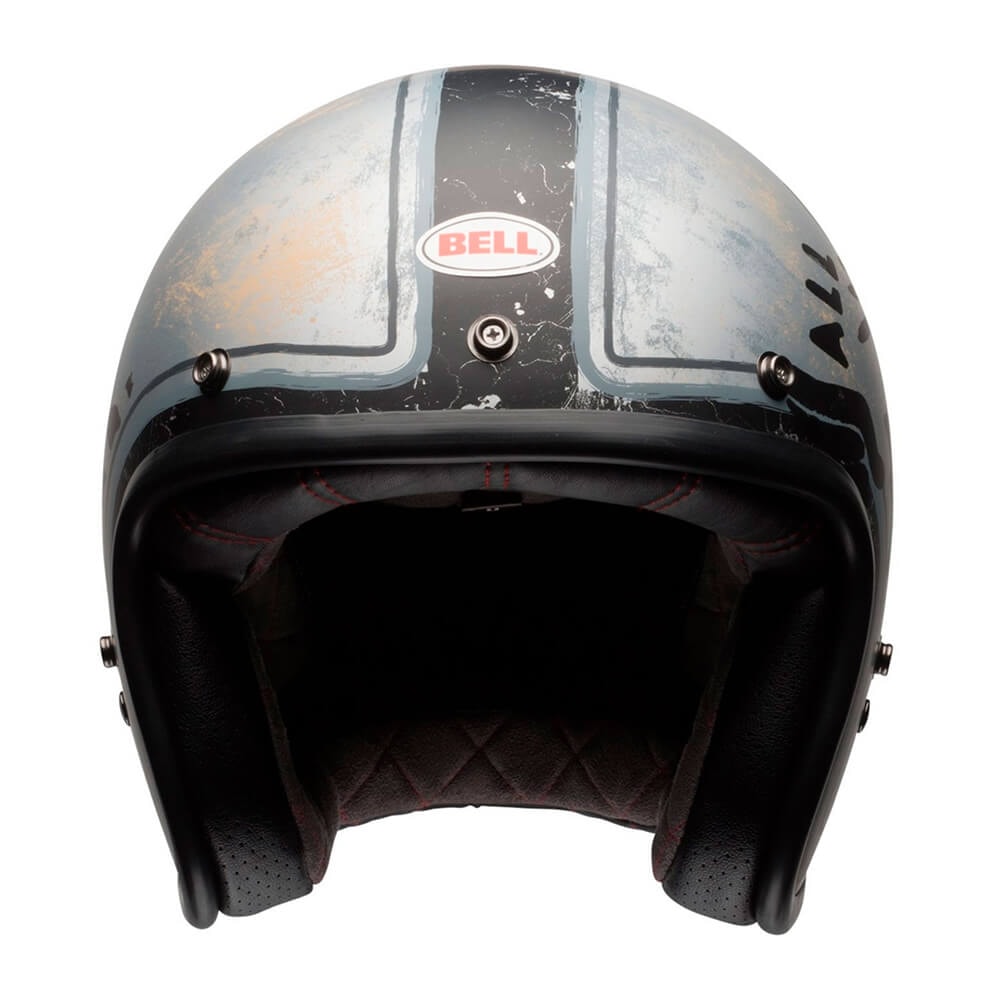 Capacete Bell Custom 500 Rsd 74 Black/Silver