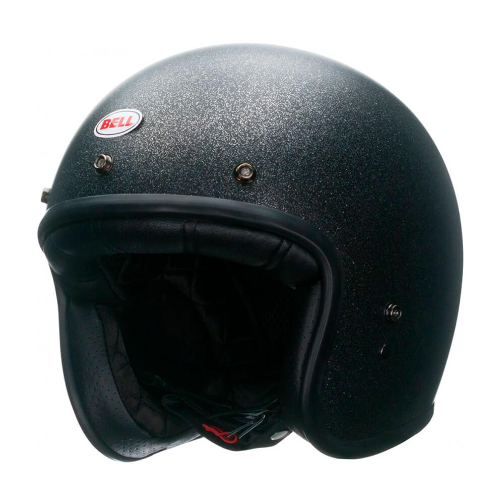 Capacete Bell Custom 500 Solid Black Flake 