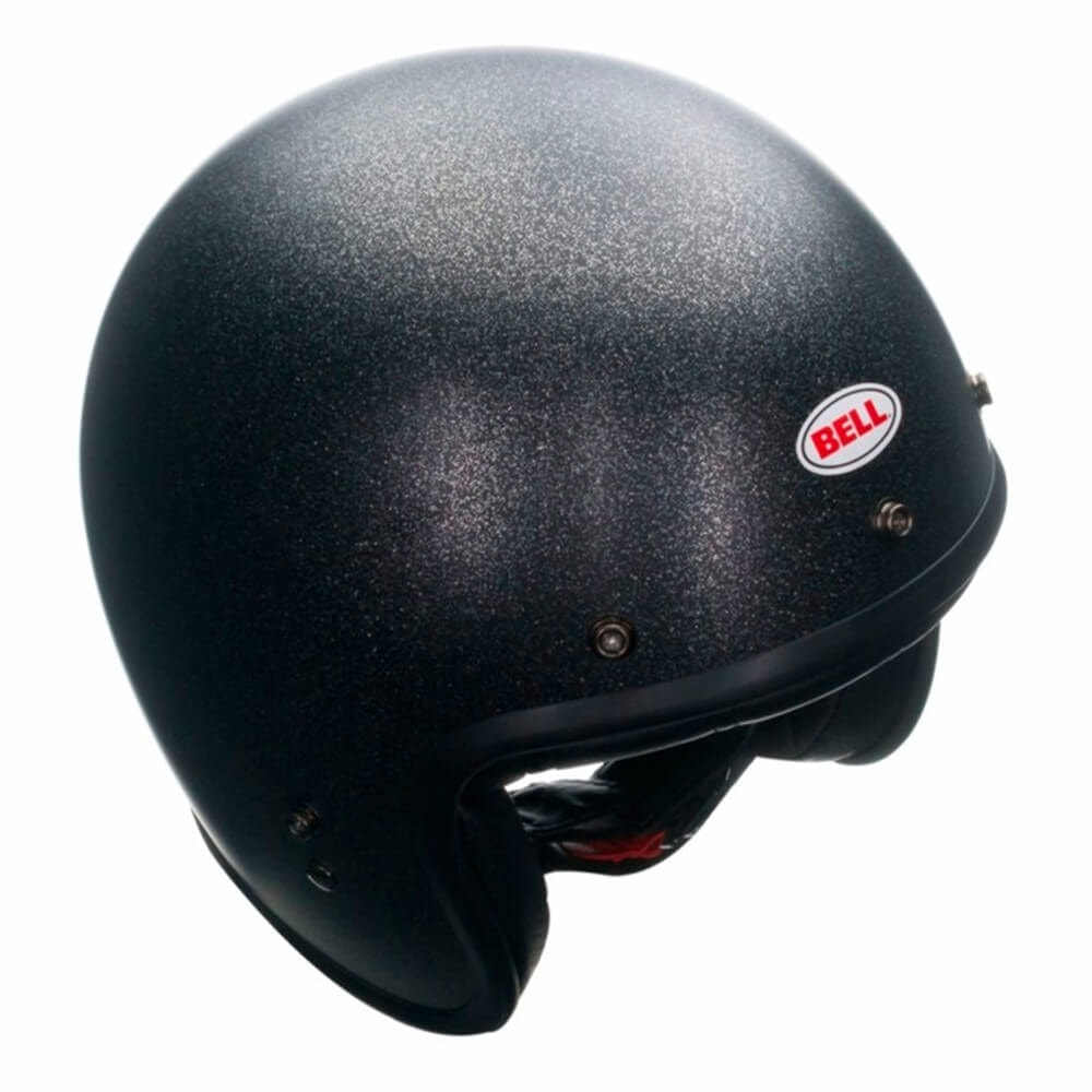 Capacete Bell Custom 500 Solid Black Flake 