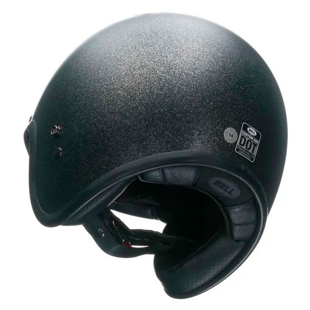 Capacete Bell Custom 500 Solid Black Flake 