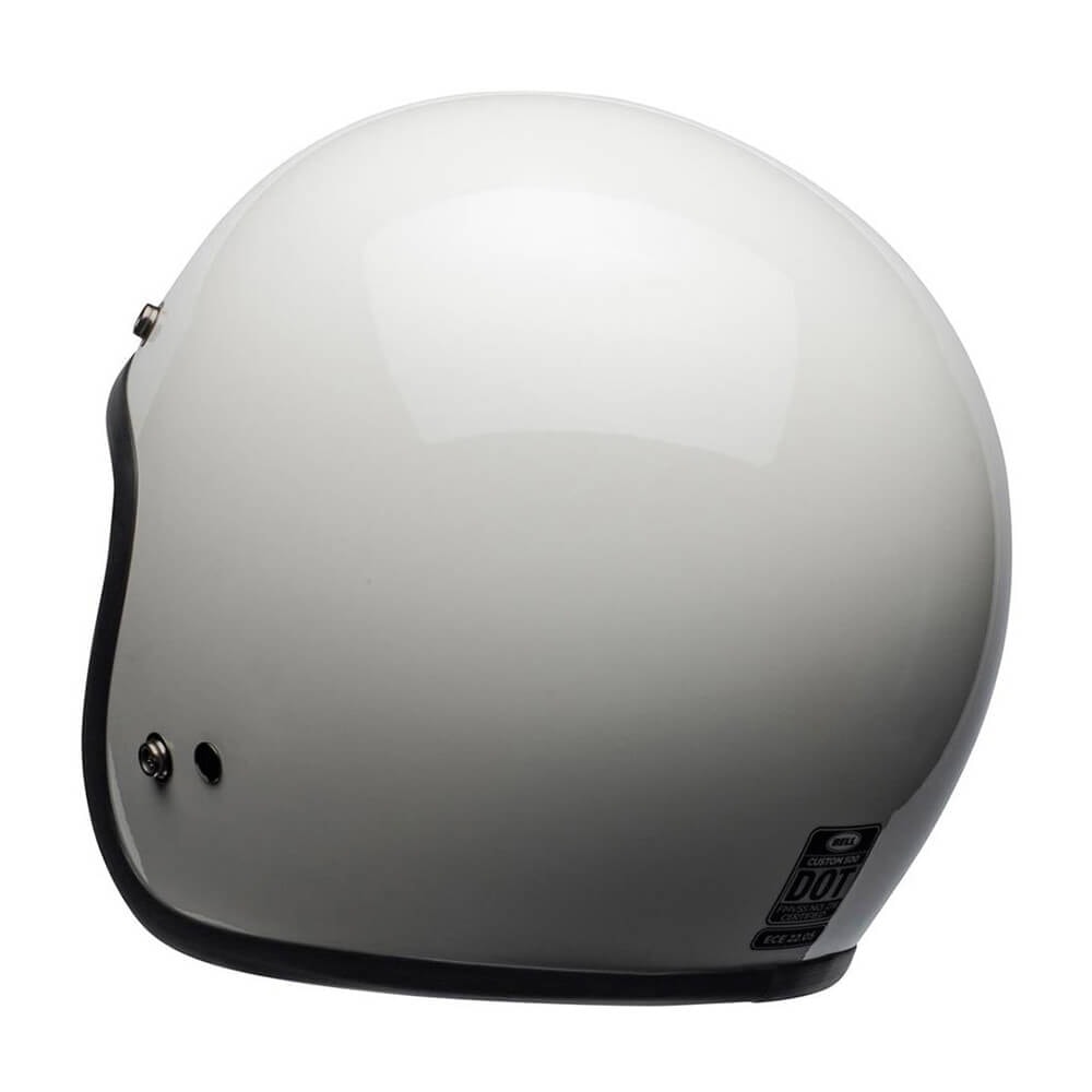 Capacete Bell Custom 500 Solid Vintage White