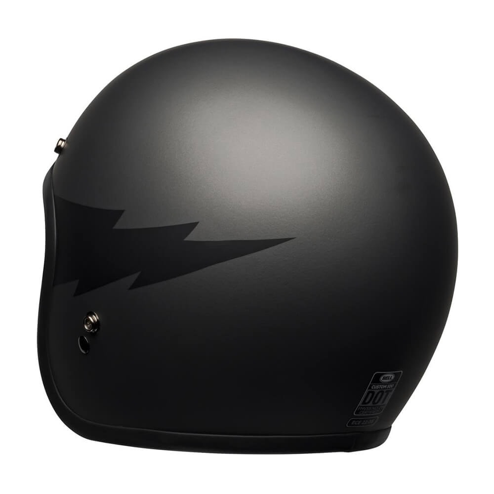 Capacete Bell Custom 500 Thunderclap Matte Gray Black