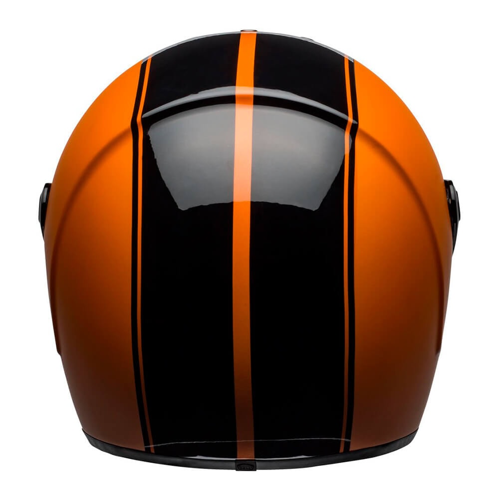 Capacete Bell Eliminator Rally Matte Gloss Black Orange