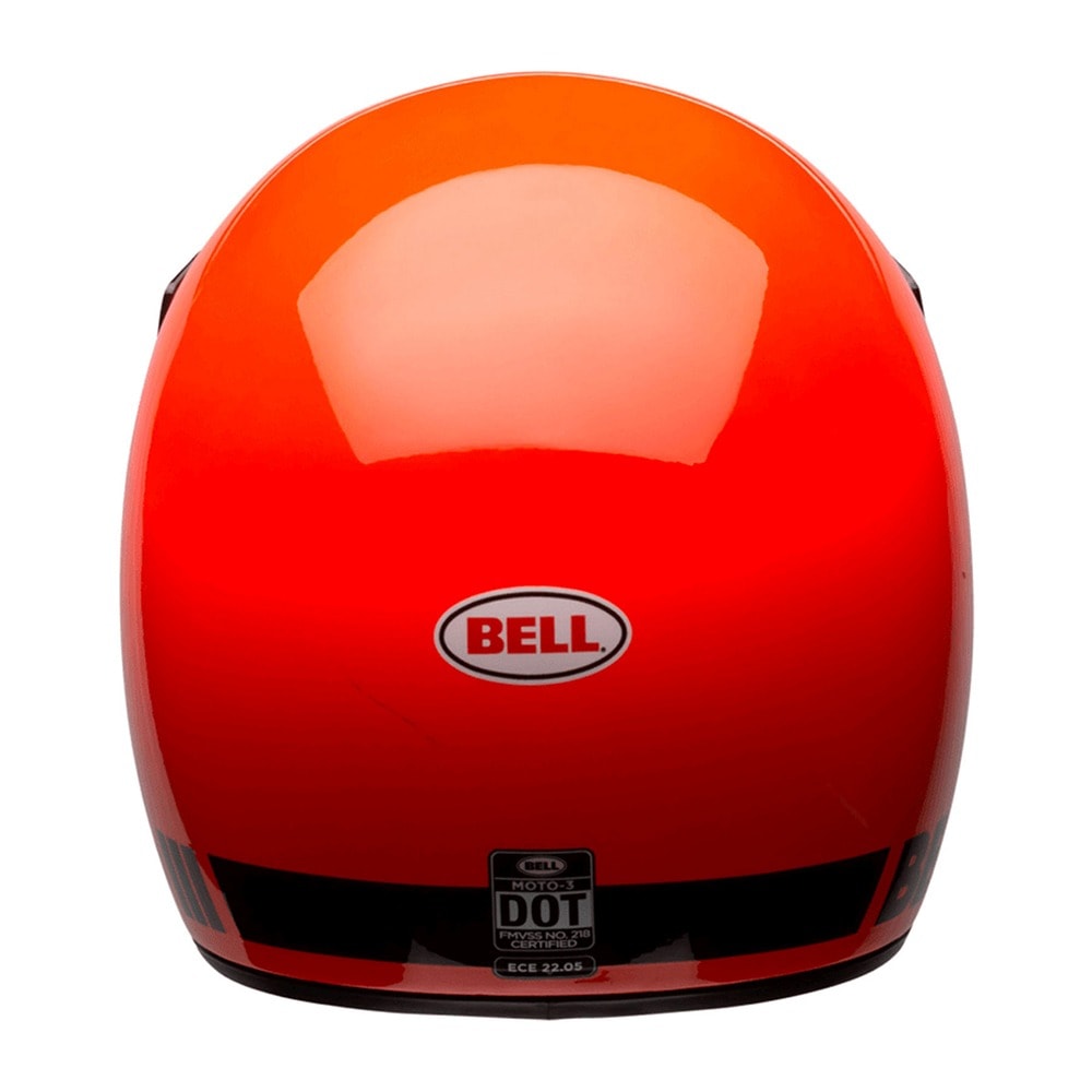 Capacete Bell Moto 3 Flo Classic Laranja