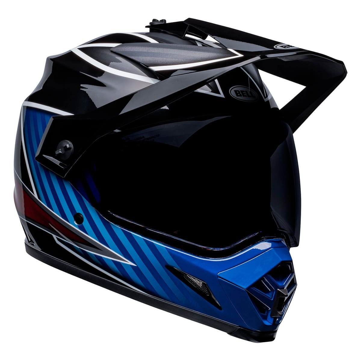 Capacete Bell Mx-9 Adventure Mips Dalton Black Blue - Sacramento