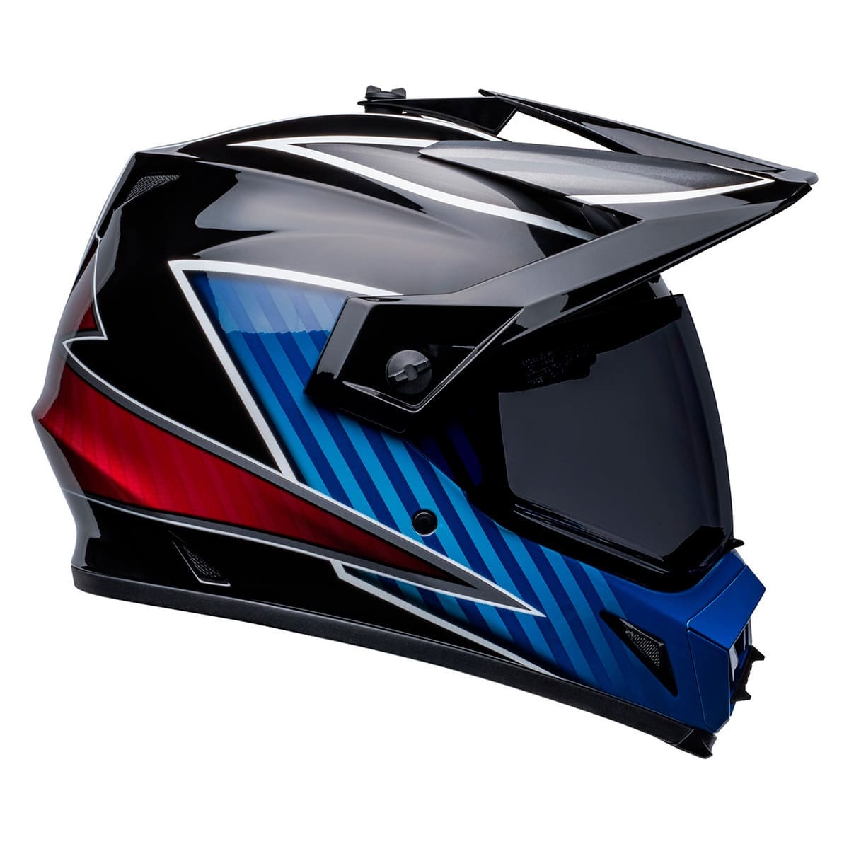 Capacete Bell Mx-9 Adventure Mips Dalton Black Blue - Sacramento