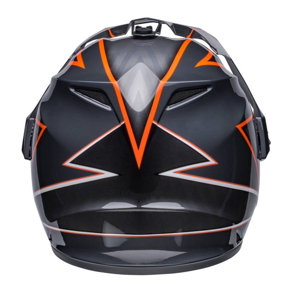 Capacete Bell Mx-9 Adventure Mips Dalton Gloss Black Orange