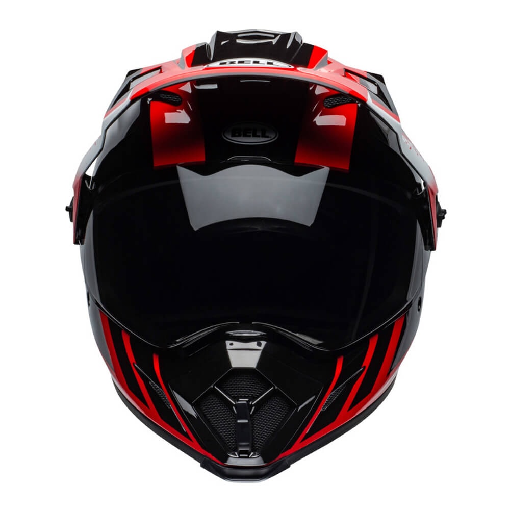 Capacete Bell Mx-9 Adventure Mips Dash Black Red White - Sacramento