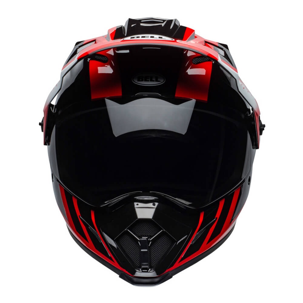 Capacete Bell Mx-9 Adventure Mips Dash Black Red White