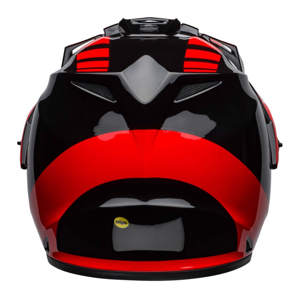 Capacete Bell Mx-9 Adventure Mips Dash Black Red White