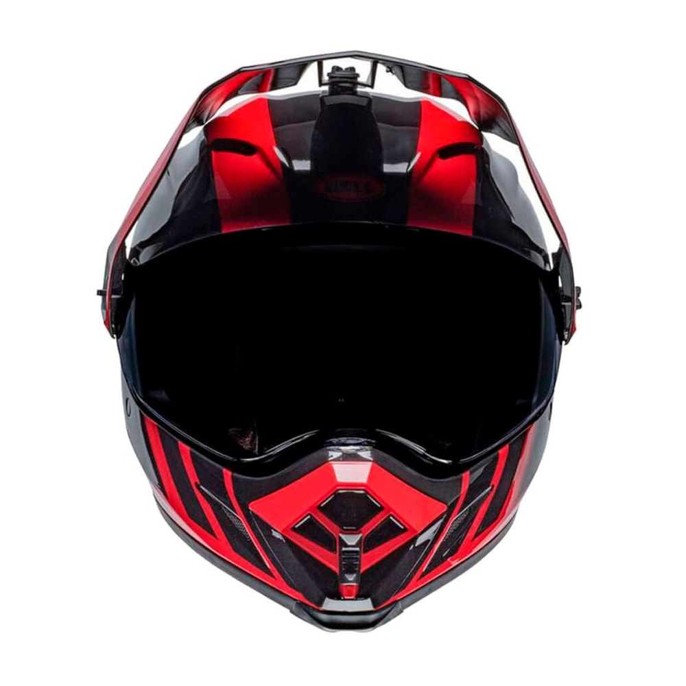 Capacete Bell Mx-9 Adventure Mips Dash Gloss Black Red