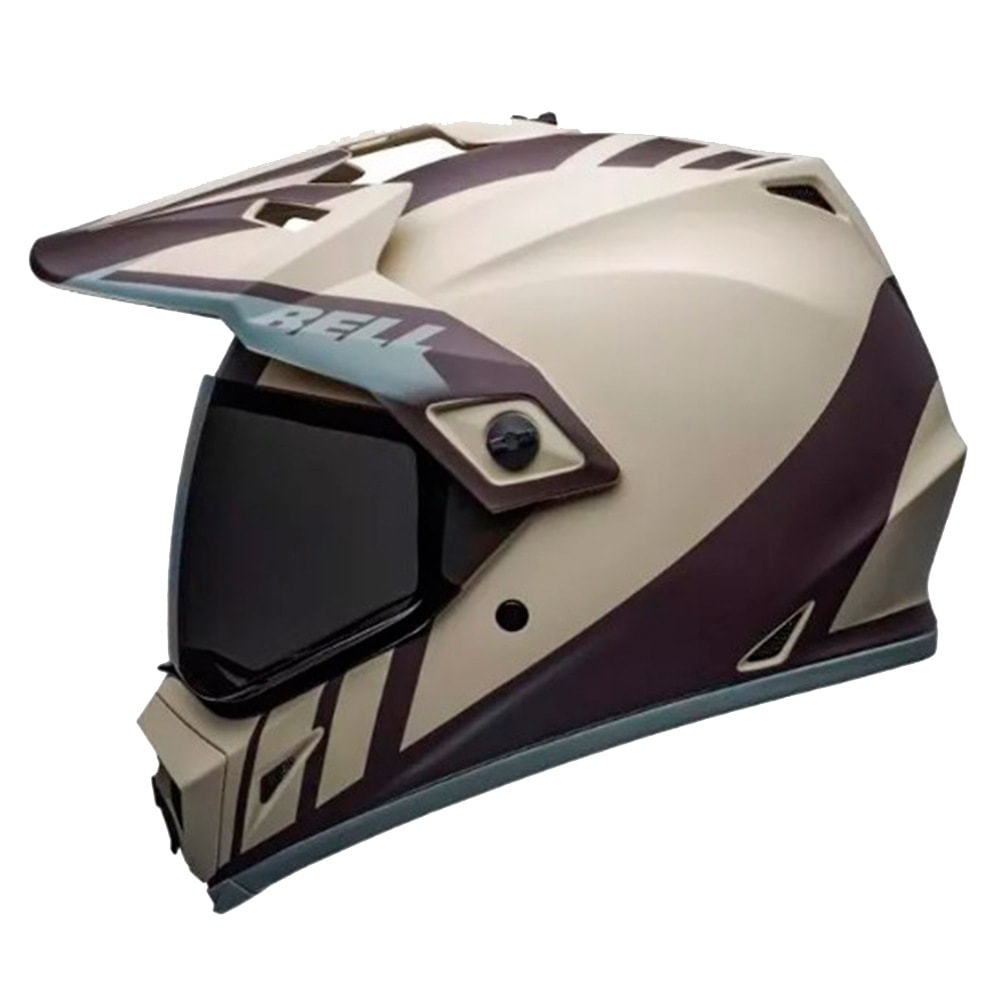 Capacete Bell Mx-9 Adventure Mips Dash Sand Brown Grey - Sacramento