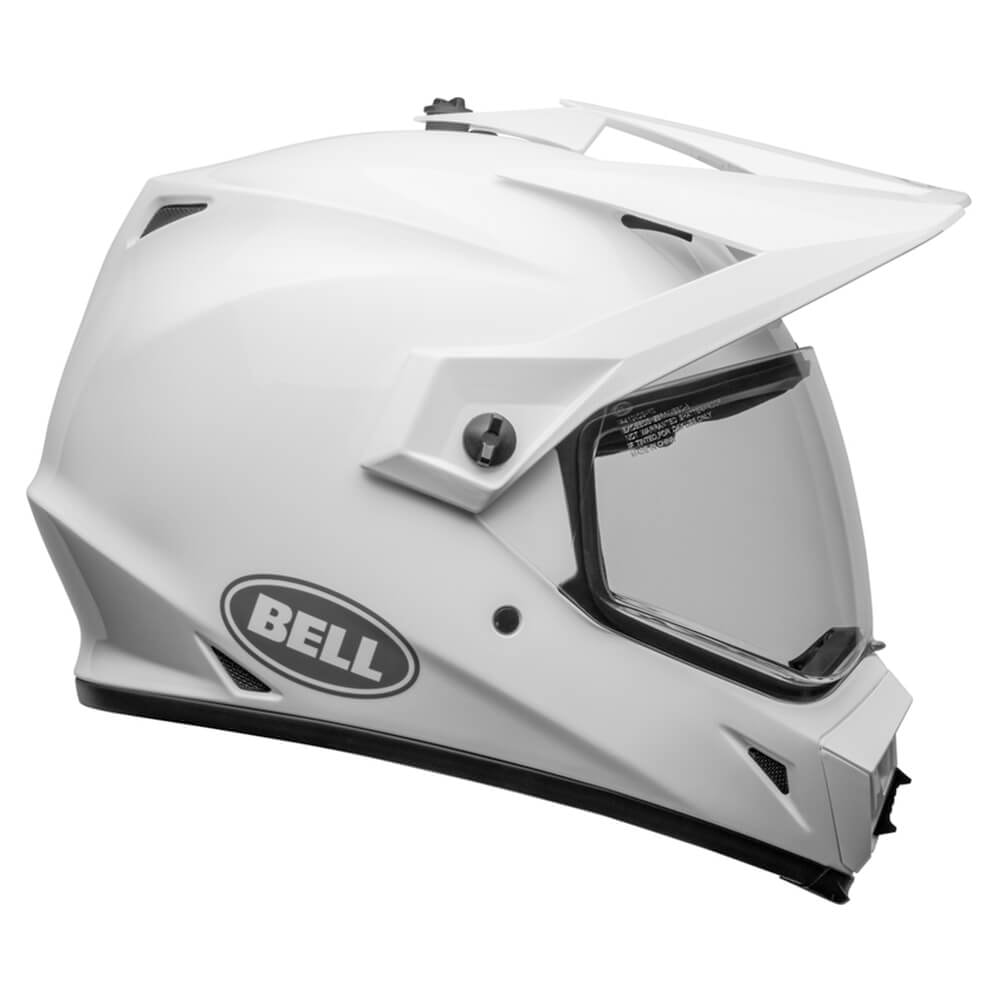 Capacete Bell Mx-9 Adventure Mips Gloss White - Sacramento