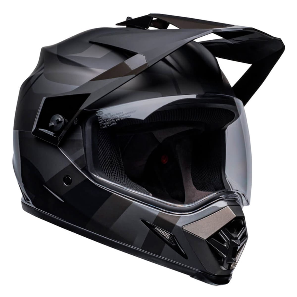 BELL ヘルメット Capacete Bell Mx-9 Adventure Mips Matte Gloss Blackout - Sacramento