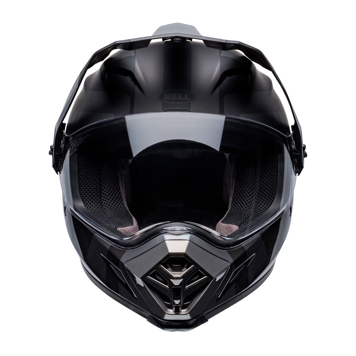 Capacete Bell Mx-9 Adventure Mips Matte Gloss Blackout - Sacramento