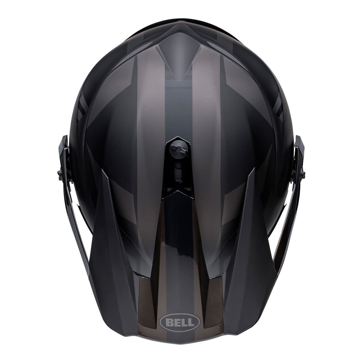 Capacete Bell Mx-9 Adventure Mips Matte Gloss Blackout - Sacramento
