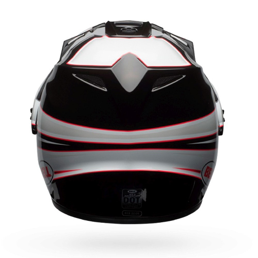 Capacete Bell Mx-9 Adventure Mips Stryker Preto/Branco - Sacramento Capacete Bell Mx-9 Adventure Mips Stryker Preto/Branco - Sacramento