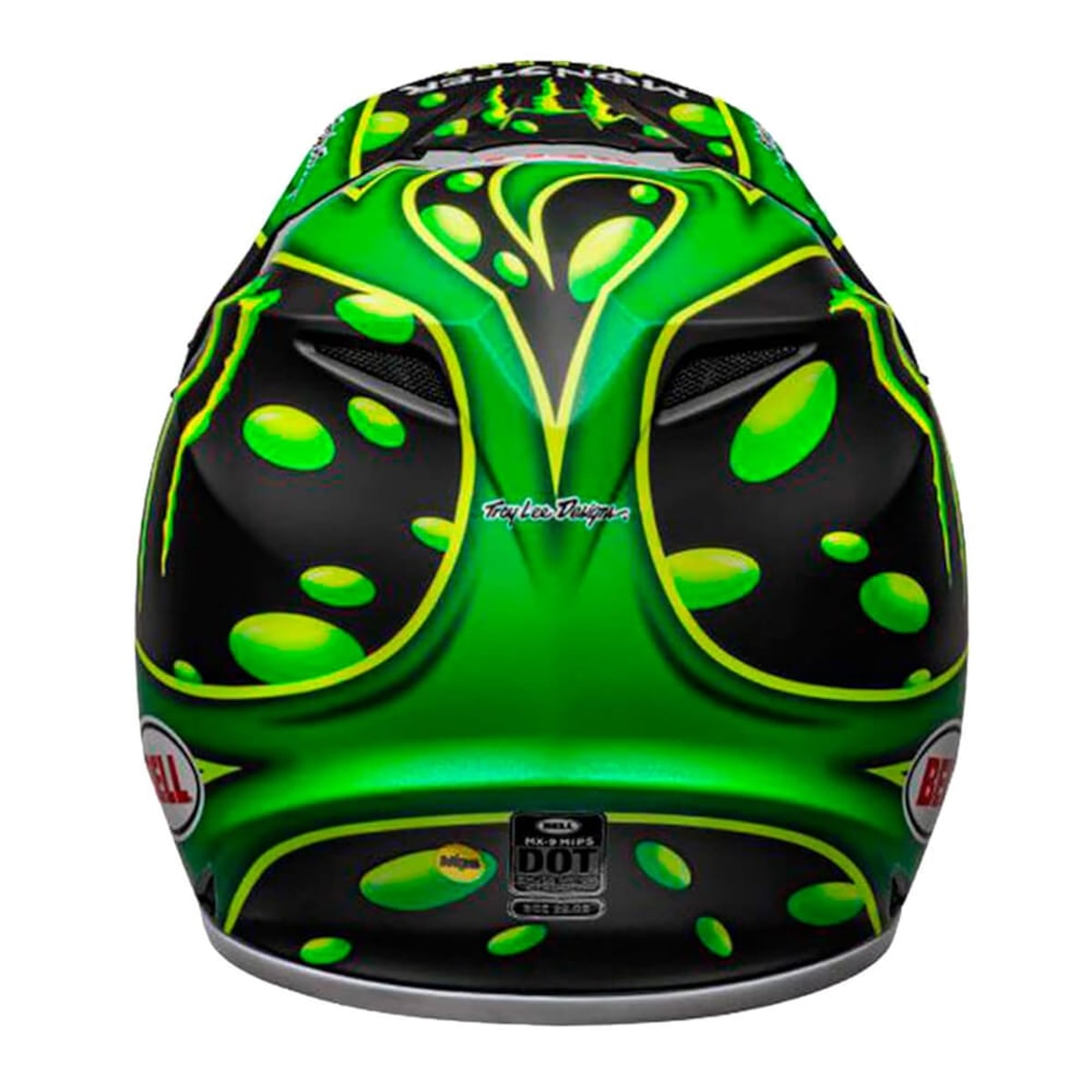 Capacete Bell Mx 9 Mips Showtime Matte Black Green