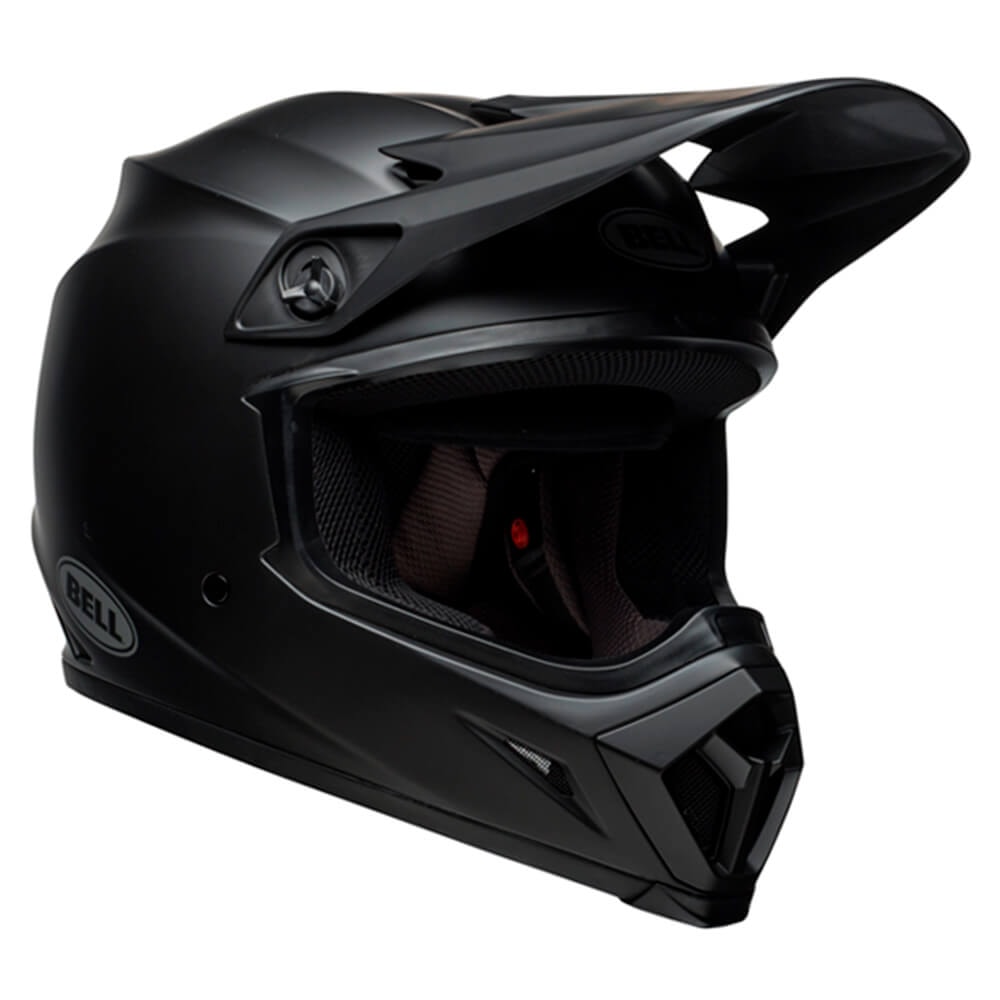Capacete Bell Mx 9 Mips Solid Matte Black - Sacramento