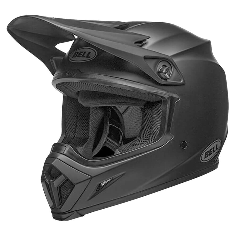 Capacete Bell Mx 9 Mips Solid Matte Black - Sacramento