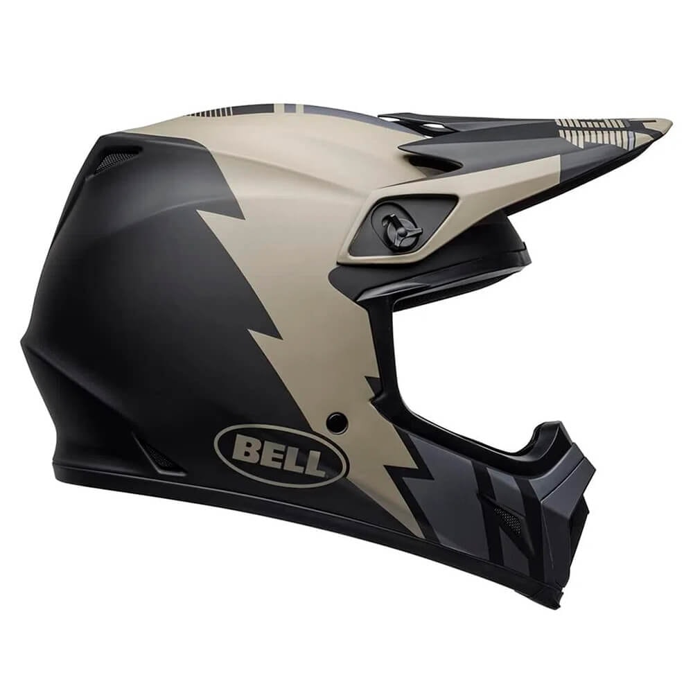 Capacete Bell Mx 9 Mips Strike Matte Khaki Black