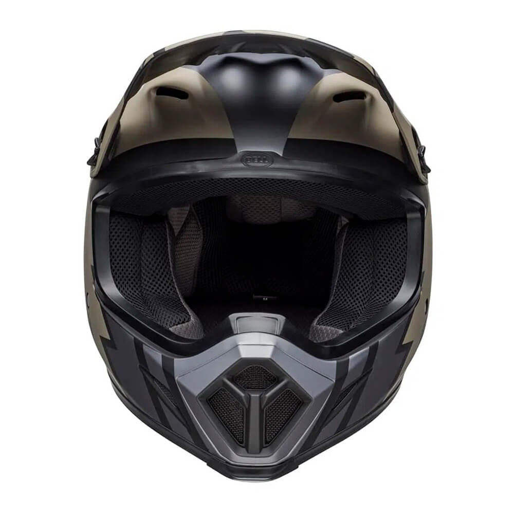 Capacete Bell Mx 9 Mips Strike Matte Khaki Black