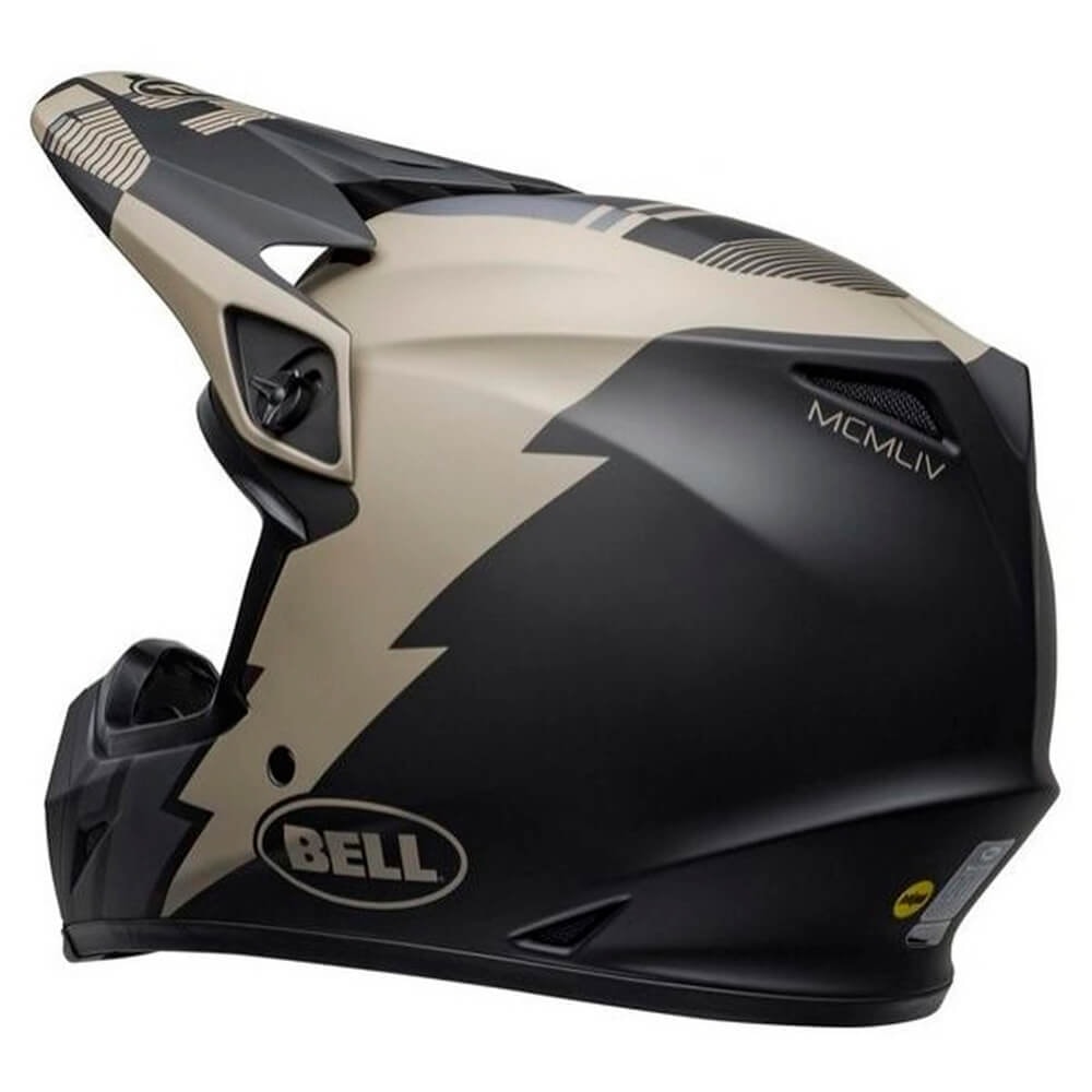 Capacete Bell Mx 9 Mips Strike Matte Khaki Black