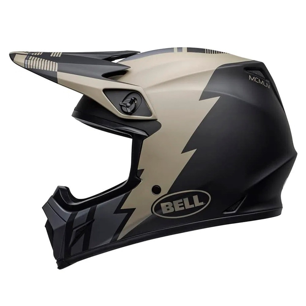 Capacete Bell Mx 9 Mips Strike Matte Khaki Black