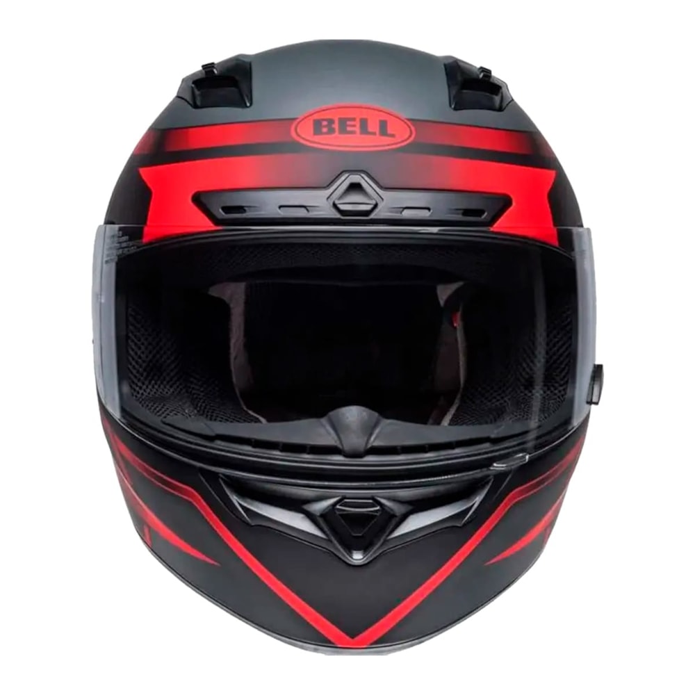 Capacete Bell Qualifier Dlx Mips Raiser Matte Black Crimson