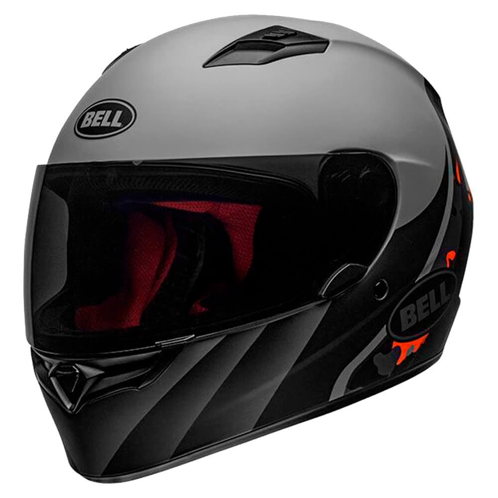 Capacete Bell Qualifier Integrity Matte Grey Orange Camo - Sacramento