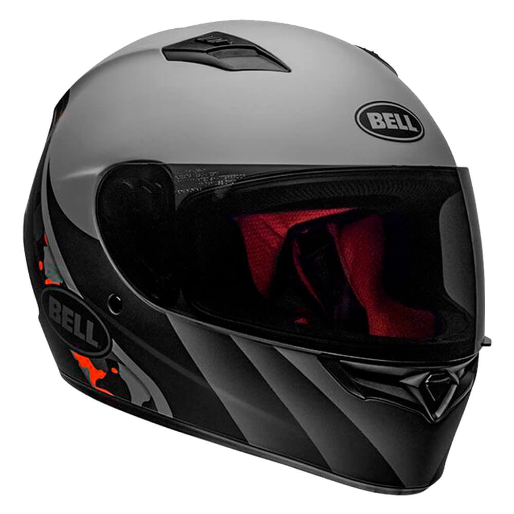 Capacete Bell Qualifier Integrity Matte Grey Orange Camo - Sacramento