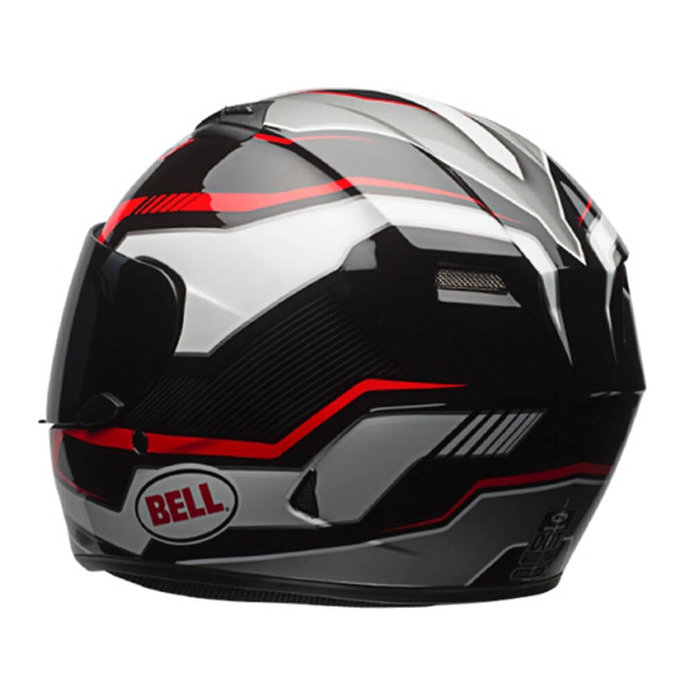 Capacete Bell Qualifier Torque Preto/Vermelho