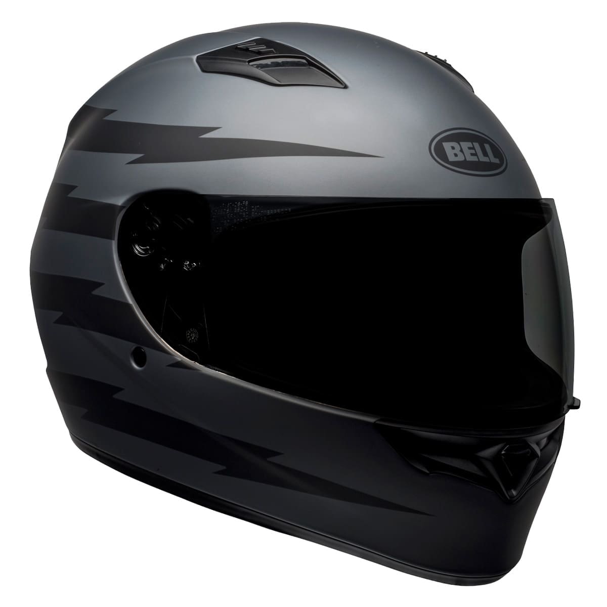 Capacete Bell Qualifier Z-Ray Matte Gray Black - Sacramento