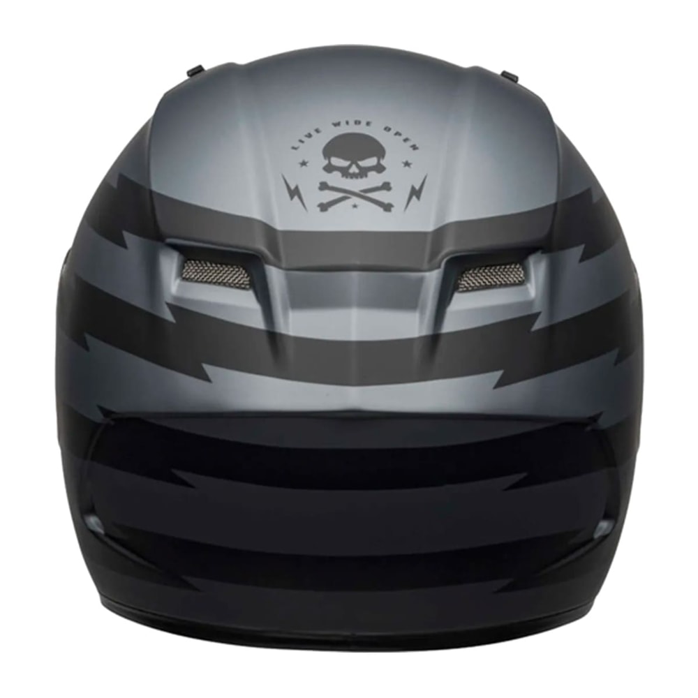 Capacete Bell Qualifier Z-Ray Matte Gray Black