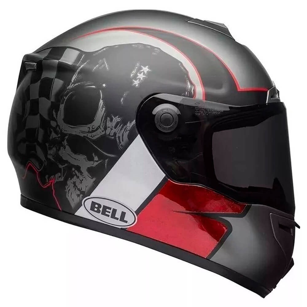 Capacete Bell SRT Hart Luck Skull Matte