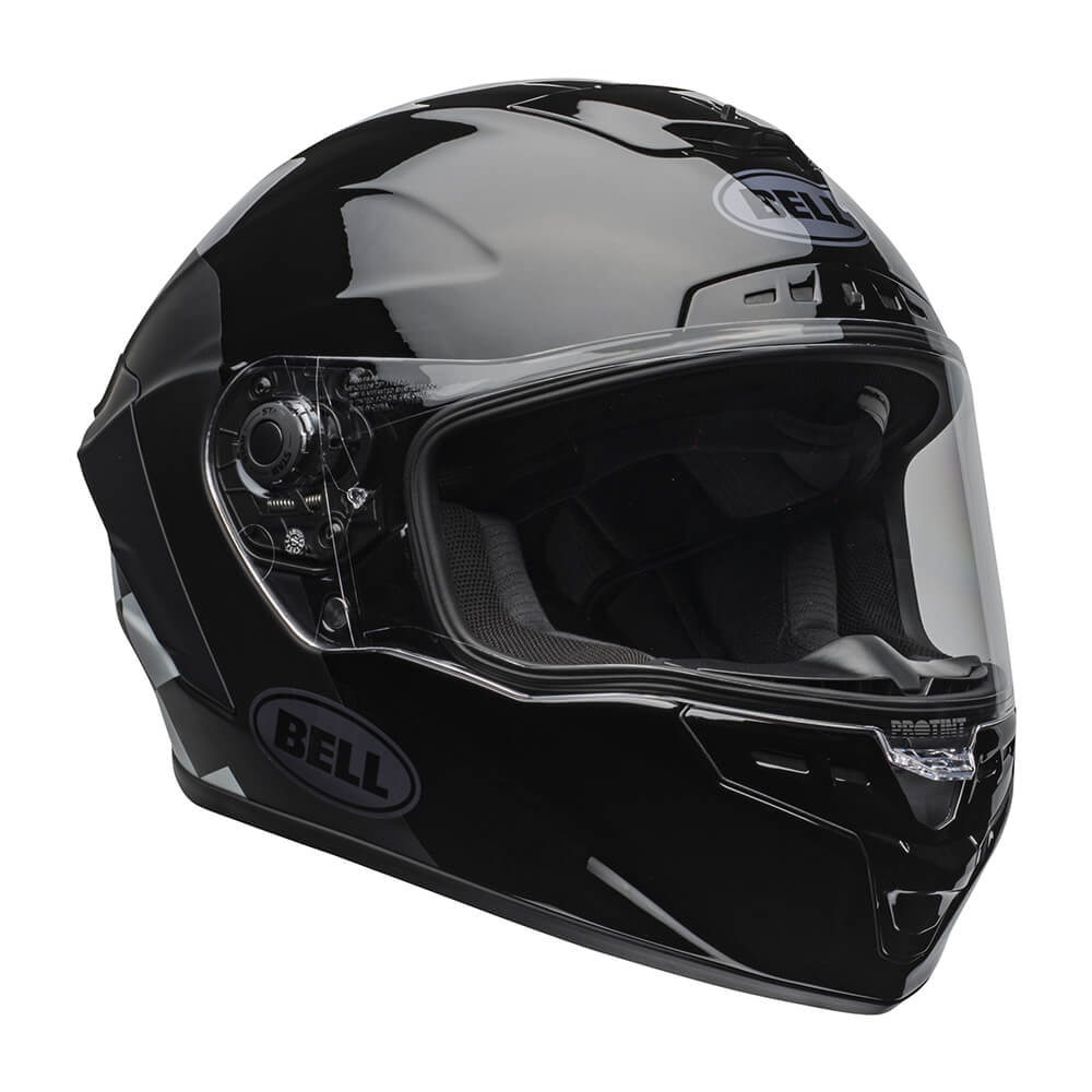 Capacete Bell Star Dlx Mips Lux Checkers Matte Gloss Black