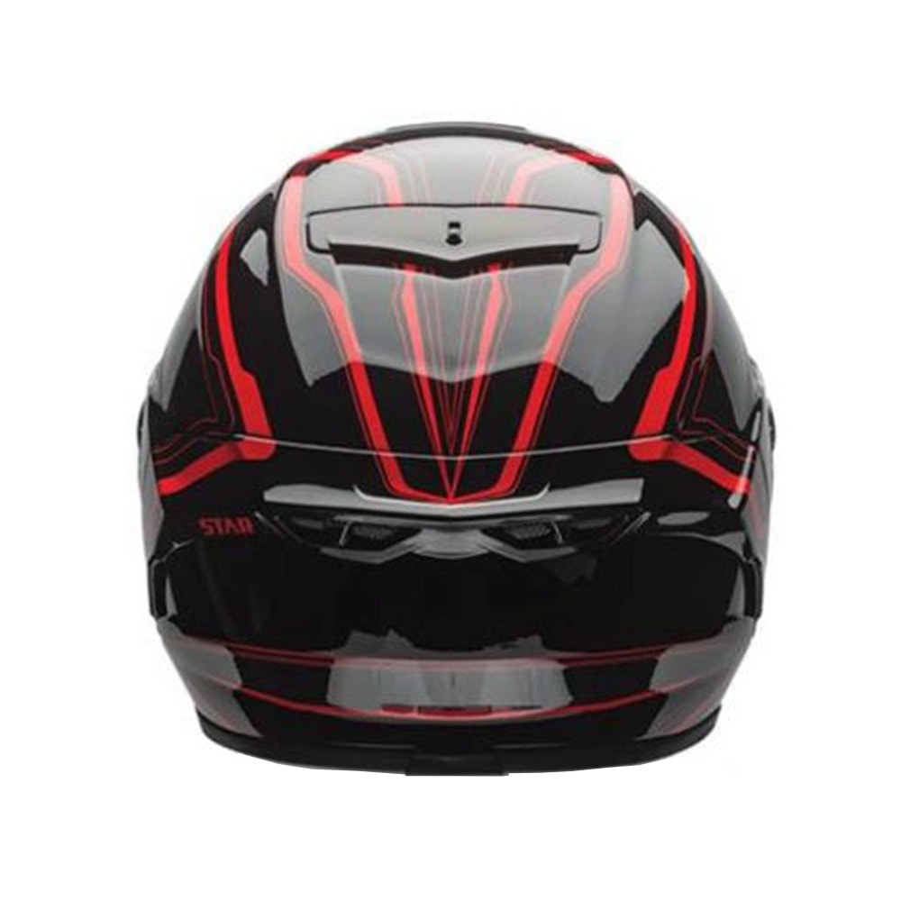 Capacete Bell Star Pace Preto/Vermelho