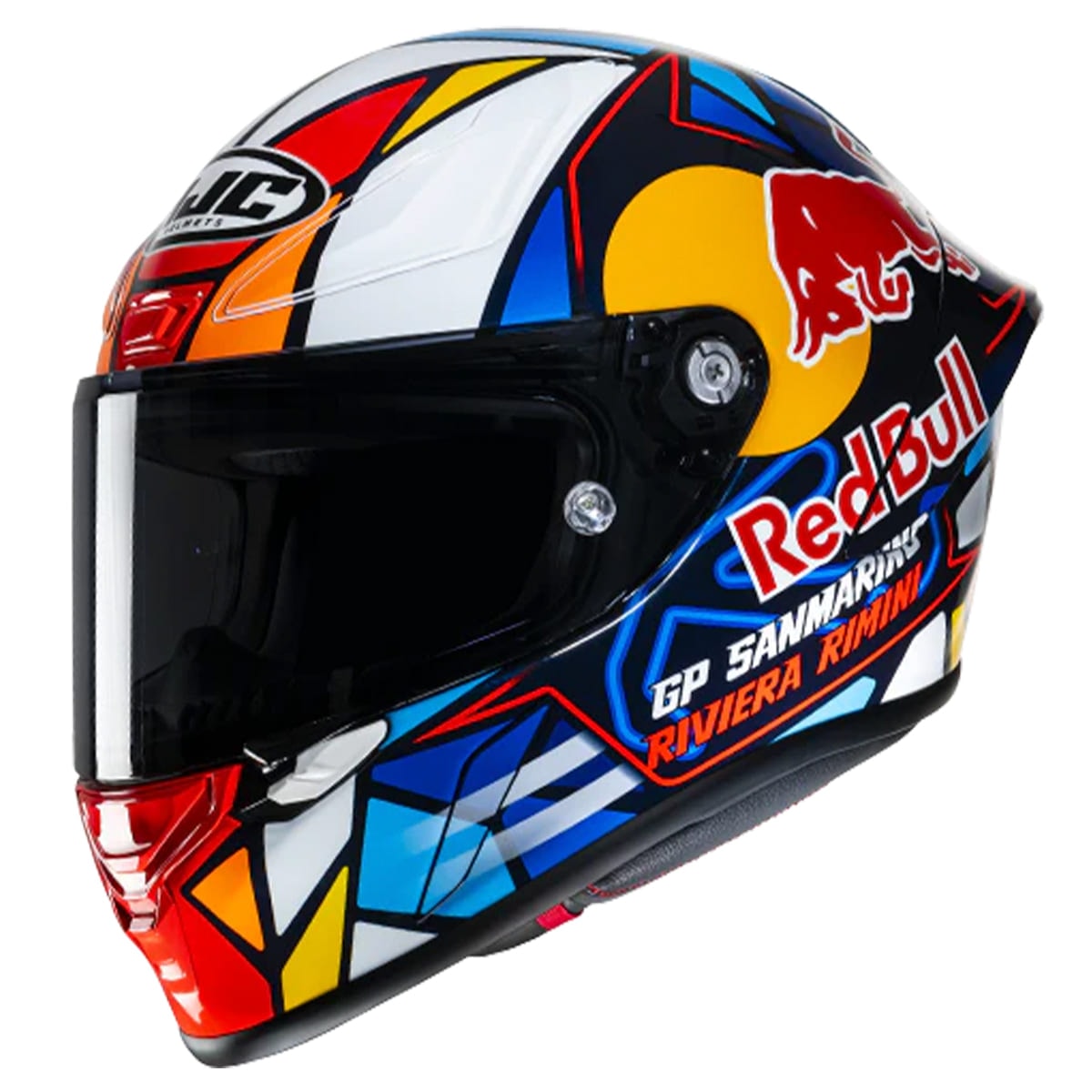 HJC HJH253 RPHA 1N ミサノ Red Bull レッドブル Capacete HJC Rpha 1 Red Bull Misano - Sacramento