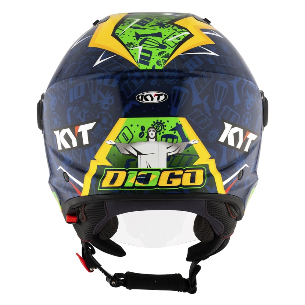 Capacete KYT D-CITY Diogo Moreira 2024 Replica
