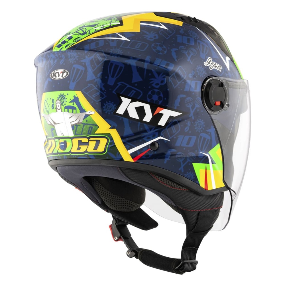 Capacete KYT D-CITY Diogo Moreira 2024 Replica