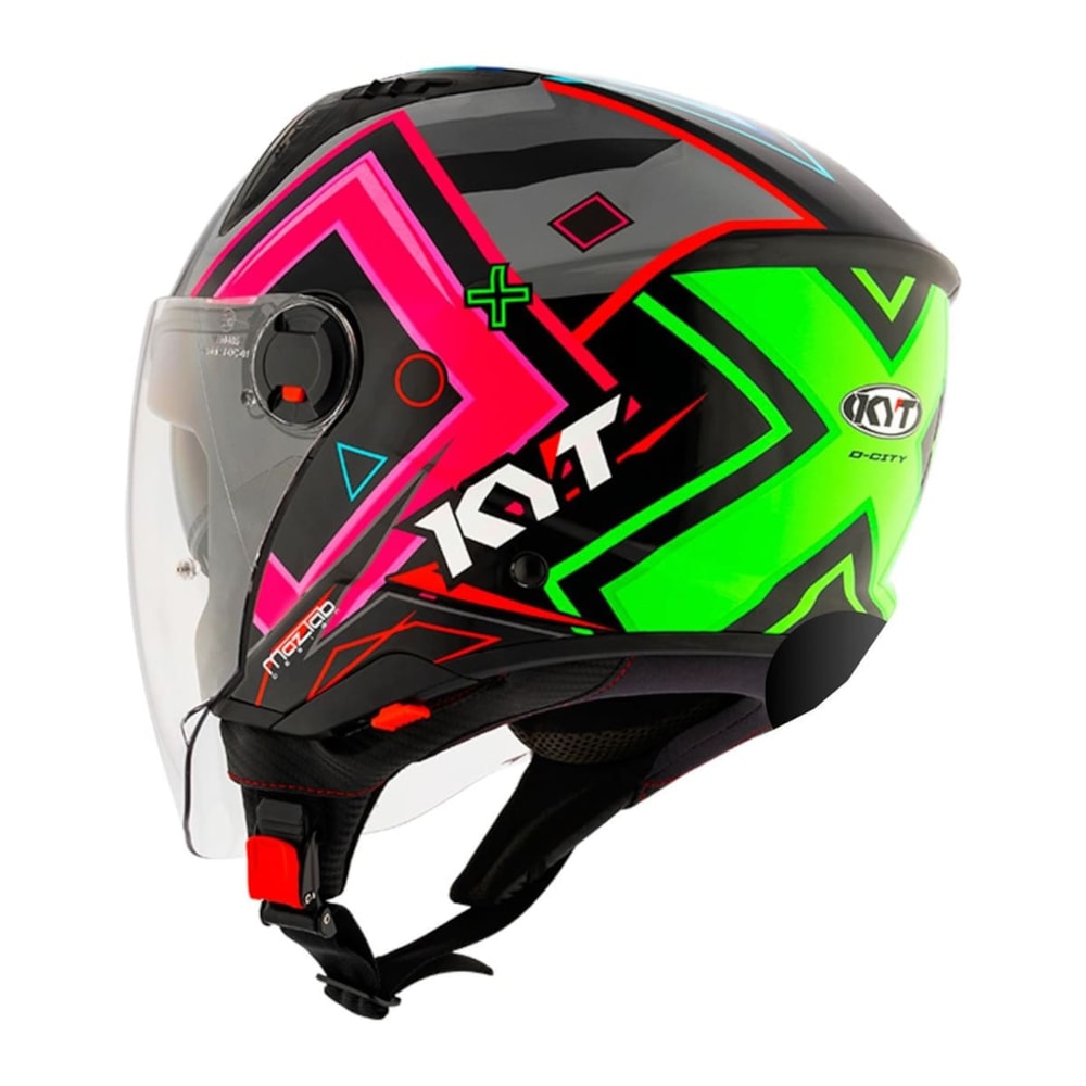 Capacete KYT D-CITY Ratthapark Play Replica