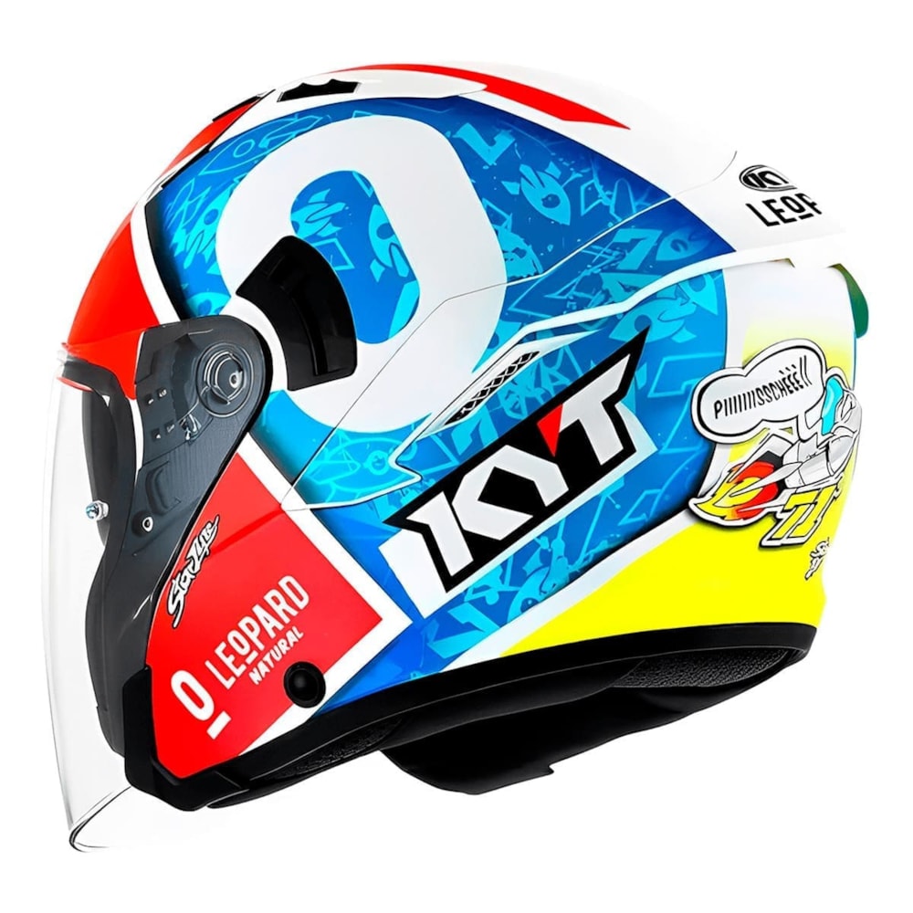 Capacete KYT NF-J Dennis Foggia Misano 2021 Replica