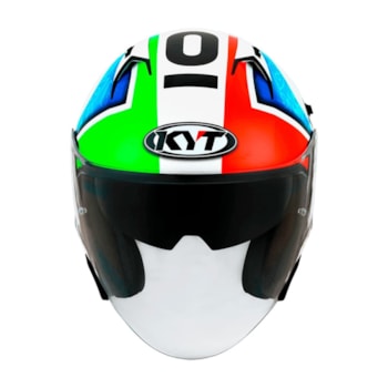 Capacete KYT NF-J Dennis Foggia Misano 2021 Replica