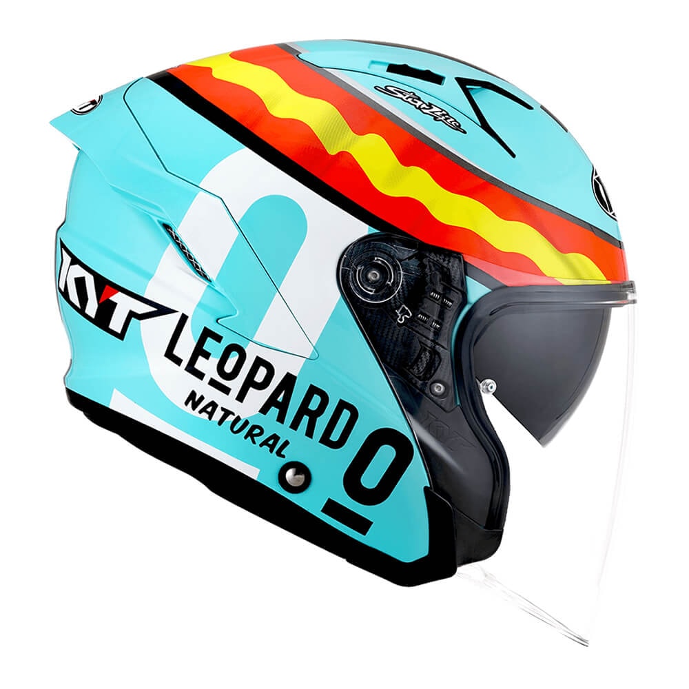 Capacete KYT NF-J Jaume Masia Leopard Replica