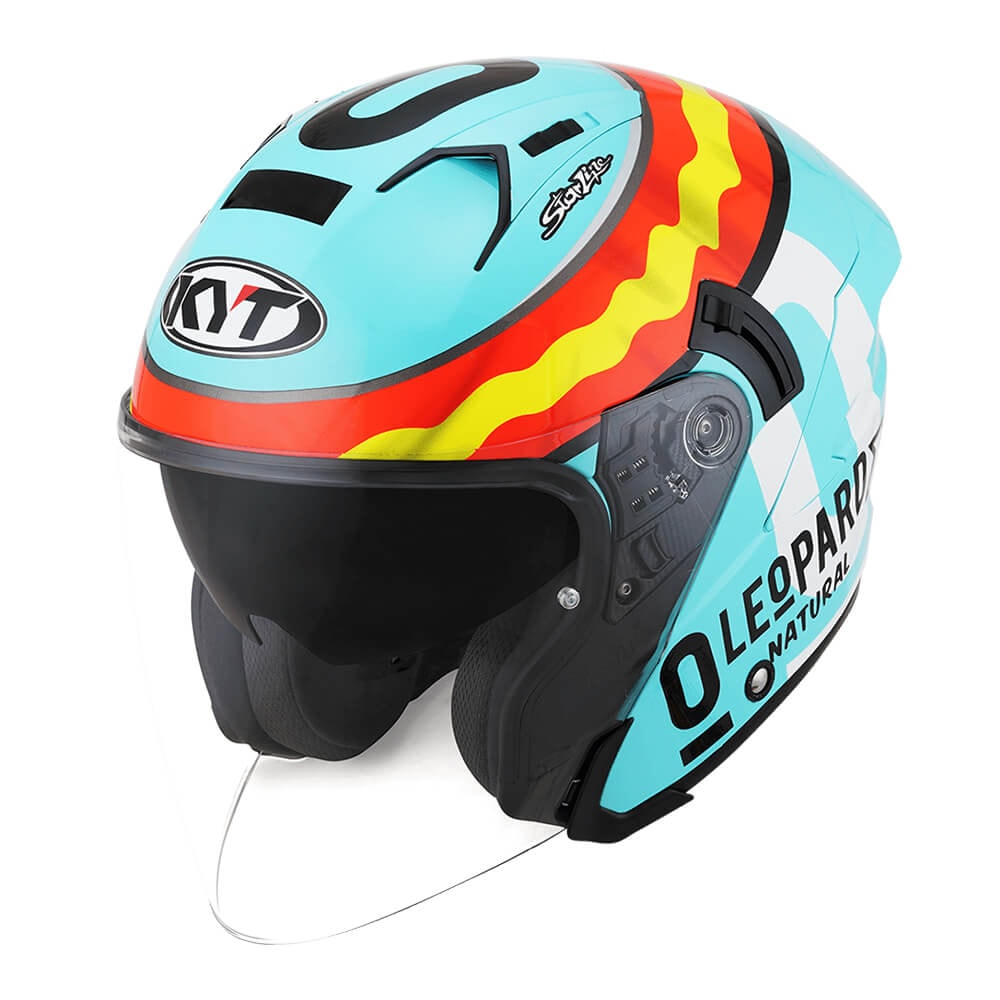 Capacete KYT NF-J Jaume Masia Leopard Replica