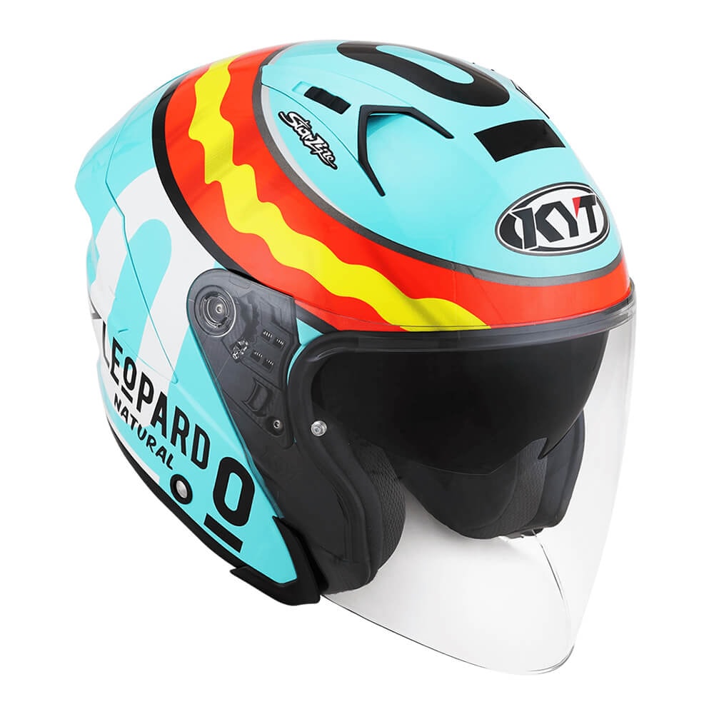 Capacete KYT NF-J Jaume Masia Leopard Replica