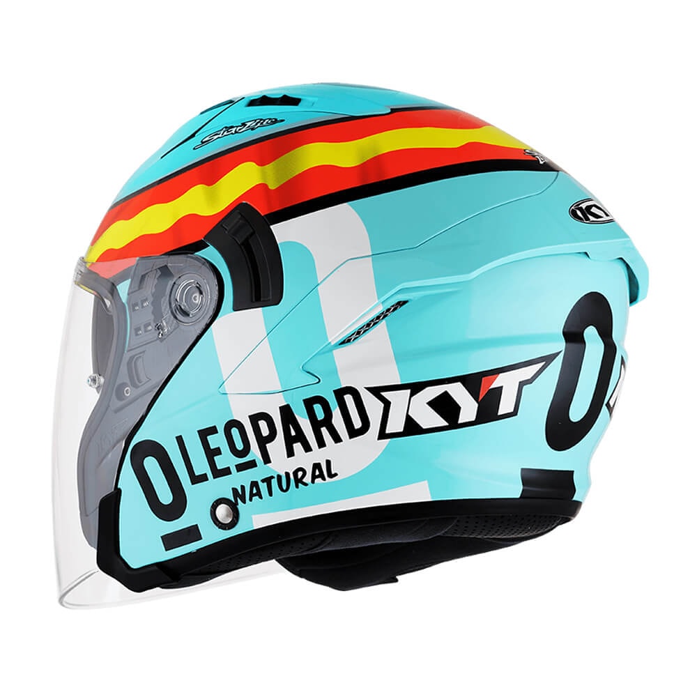 Capacete KYT NF-J Jaume Masia Leopard Replica