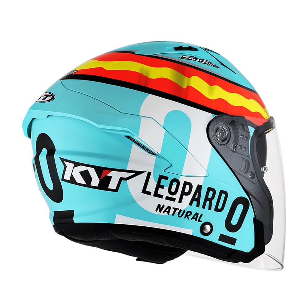 Capacete KYT NF-J Jaume Masia Leopard Replica