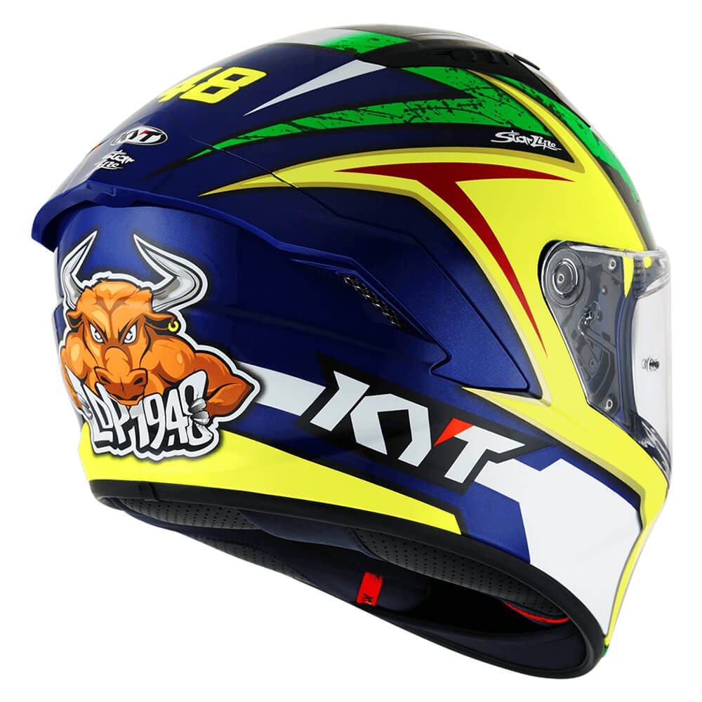 Capacete KYT NF-R Dalla Porta Replica Original