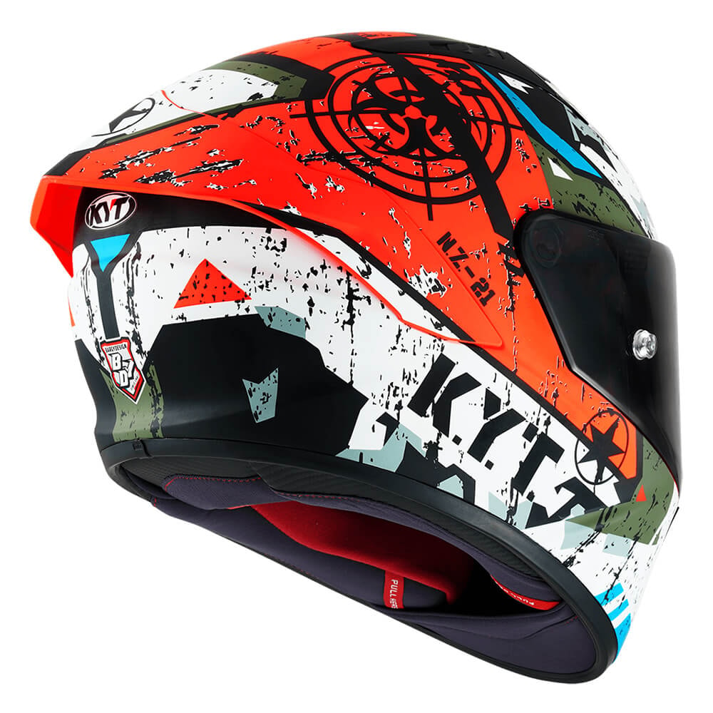 Capacete KYT Nz-Race Blazing